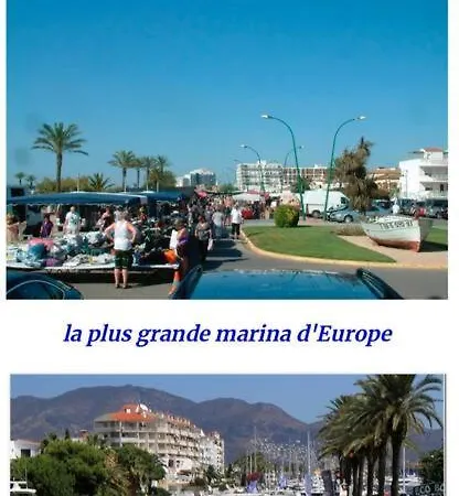 Apartamento Le Canola Port - 45m2 - Vue Piscine - 500m- Parking Prive Gratuit *